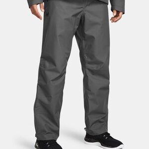 NWT Men's Under Armour Stormproof Lined Rain Pants. Size M